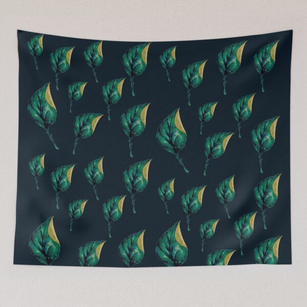 Item preview, Falling Autumn Leaves trendy bright,vibrant,watercolor colors pattern designed and sold by cutecrazytshirt.