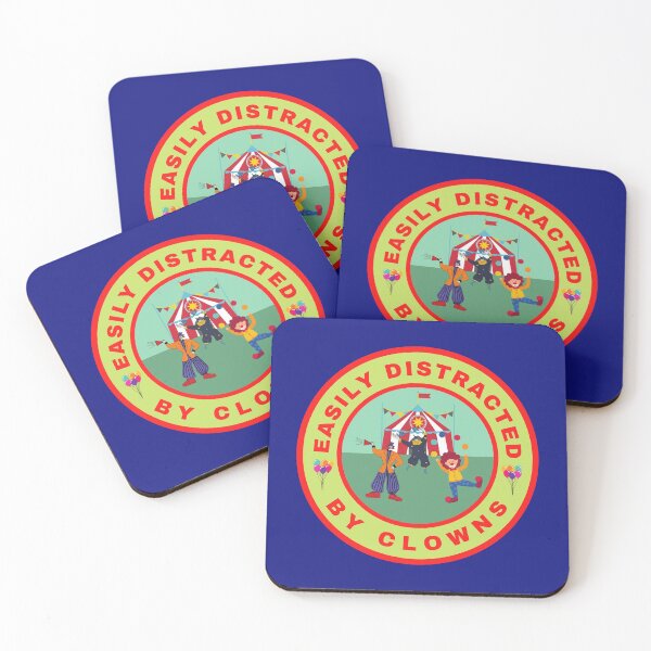 Item preview, Easily distracted by Clowns designed and sold by fev-rocks.
