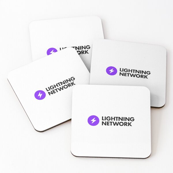 Item preview, Lightning Network (Bitcoin / Lightning Blue) designed and sold by NautilusMare.