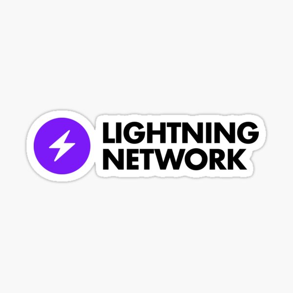 Item preview, Lightning Network (Bitcoin / Lightning Blue) designed and sold by NautilusMare.
