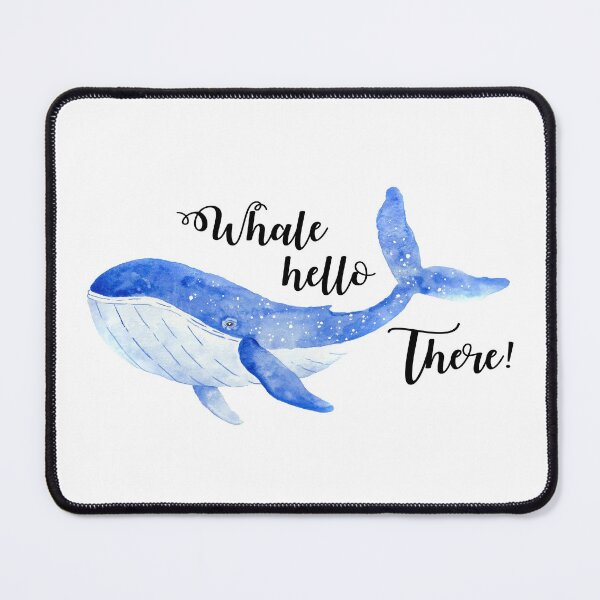 Item preview, Whale hello there designed and sold by ApricotBlossom.