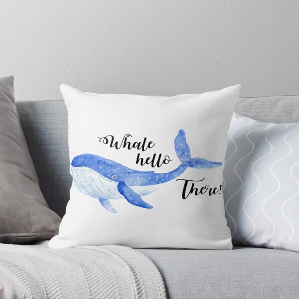 Item preview, Whale hello there designed and sold by ApricotBlossom.