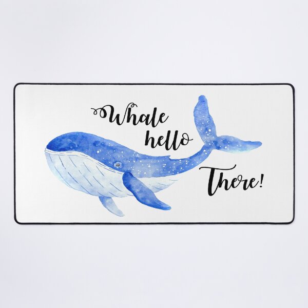 Item preview, Whale hello there designed and sold by ApricotBlossom.