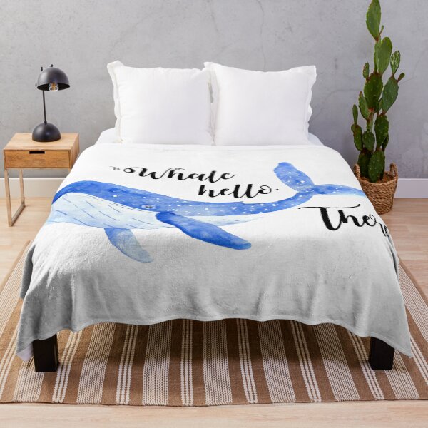 Item preview, Whale hello there designed and sold by ApricotBlossom.