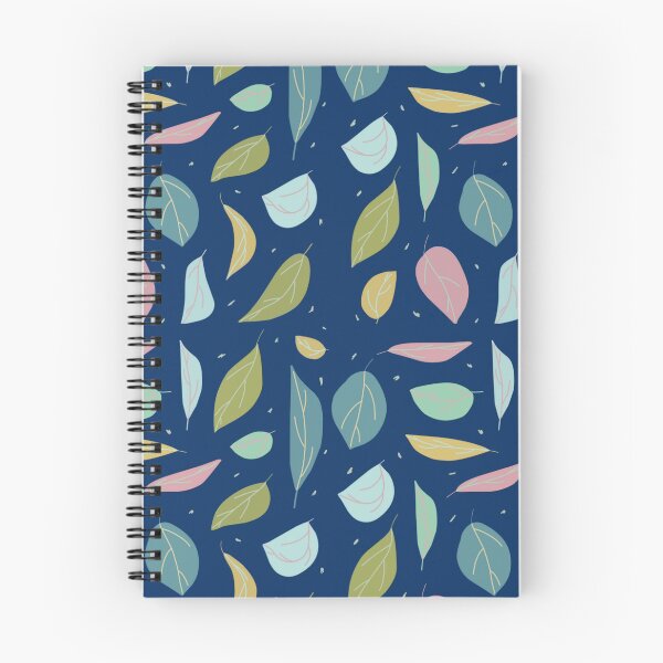 Item preview, Colorful Fall Autumn leaves print - whimsical boho designed and sold by spiralforest.