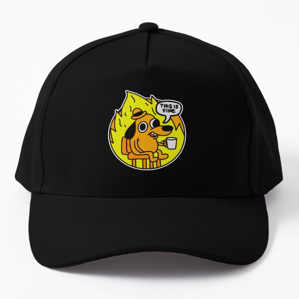 Das ist Fine Doggo | Das ist Fine Dog | Das ist Fine Meme Baseball Cap