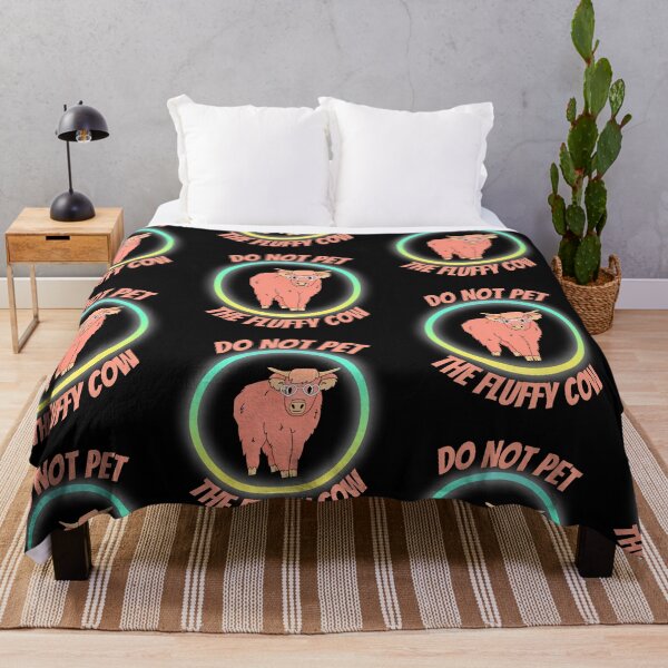 Item preview, Do Not Pet The fluffy Cows designed and sold by Beluved.