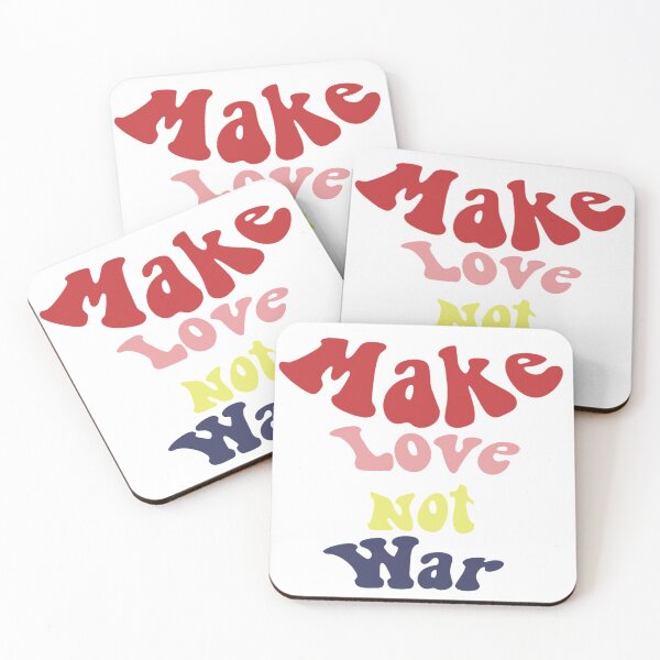 Item preview, Make love not war quote design designed and sold by moonbean-art.