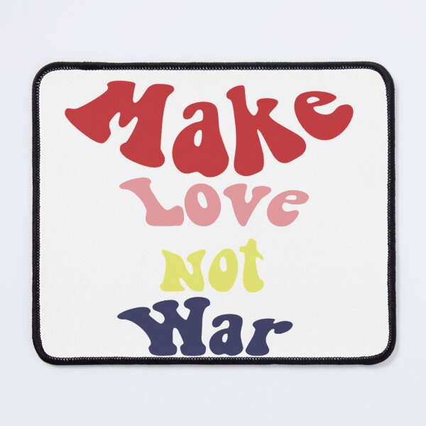 Item preview, Make love not war quote design designed and sold by moonbean-art.