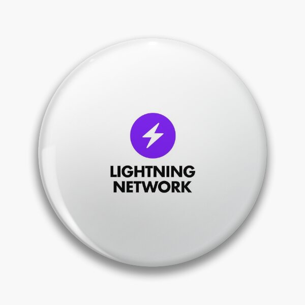 Item preview, Lightning Network (Bitcoin / Lightning Blue) Version 2 designed and sold by NautilusMare.