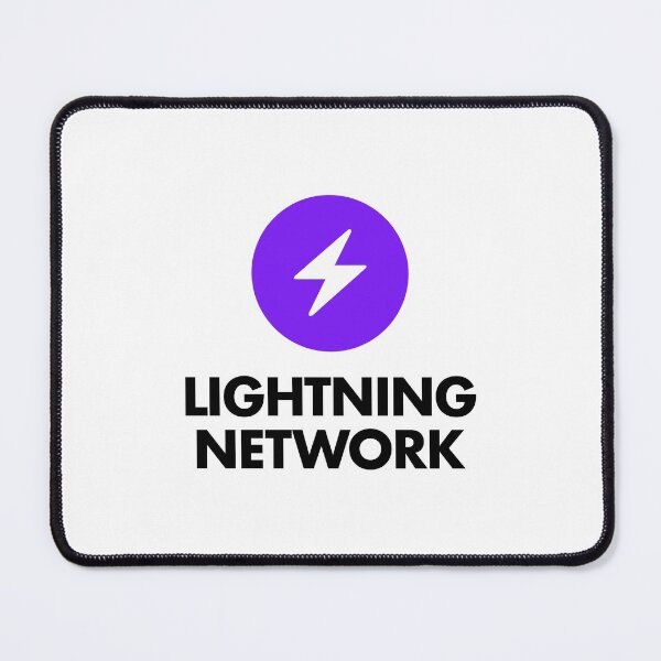 Item preview, Lightning Network (Bitcoin / Lightning Blue) Version 2 designed and sold by NautilusMare.
