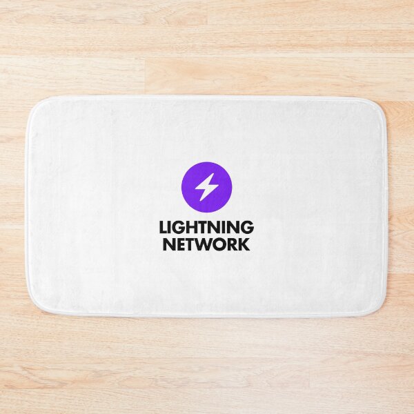 Item preview, Lightning Network (Bitcoin / Lightning Blue) Version 2 designed and sold by NautilusMare.