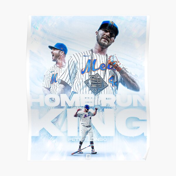 Pete Alonso Polar Bear New York Mets Baseman Art Wall Room Poster - POSTER  20x30