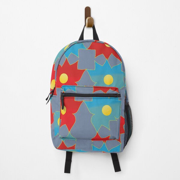 Item preview, Abstract Floral Patterns With Red And Blue Colors designed and sold by ClassyPatterns.