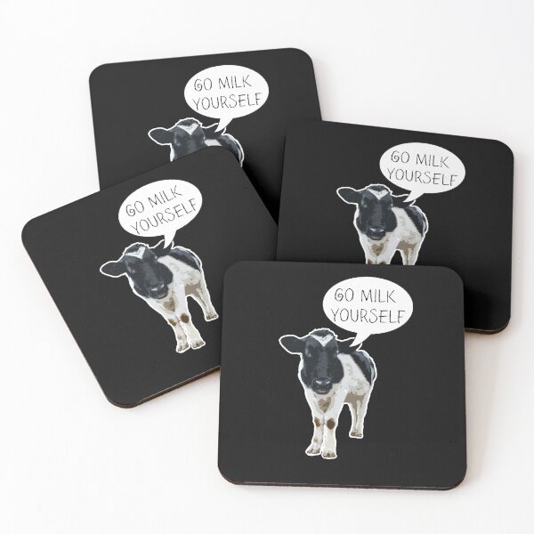 Item preview, Go Milk Yourself says the cow designed and sold by Brooke Reynolds.