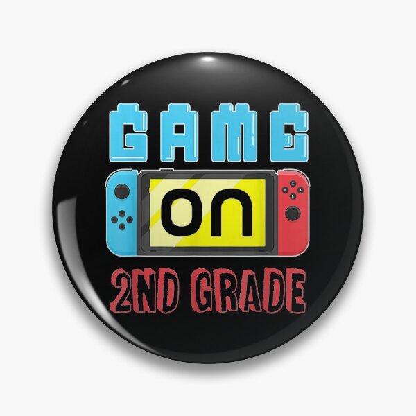 Artikelvorschau, Game On 2. Klasse Gaming Gamer zurück zum Schulschüler entworfen und verkauft von sharpbell.