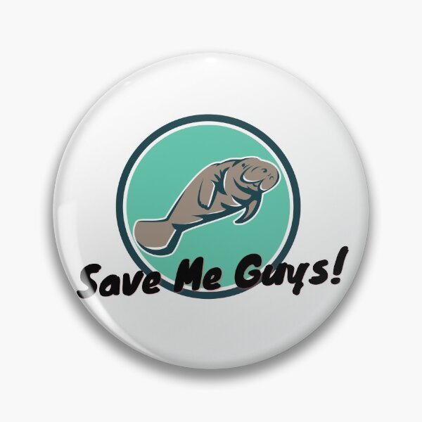 Item preview, Save The Manatees designed and sold by Printdude.