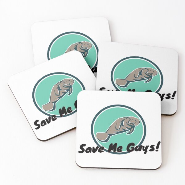 Item preview, Save The Manatees designed and sold by Printdude.