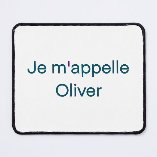 Item preview, Je m'appelle Oliver designed and sold by eden1472.