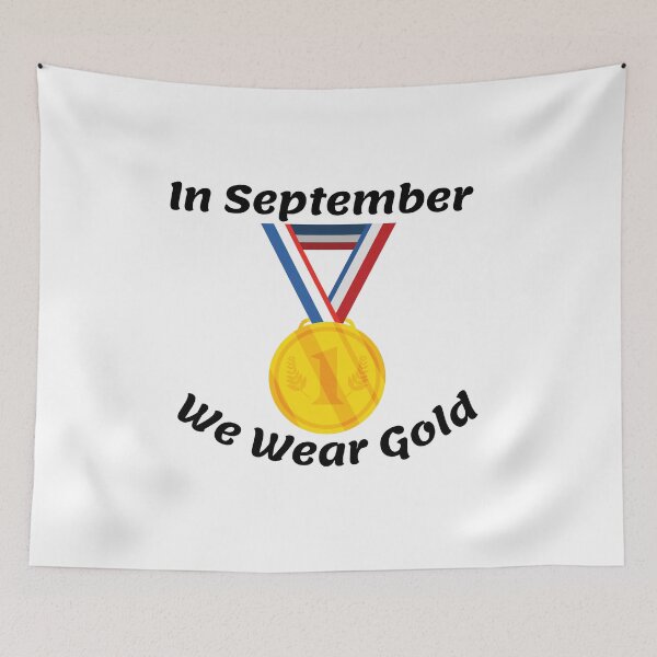 Item preview, In September we wear gold designed and sold by Printdude.