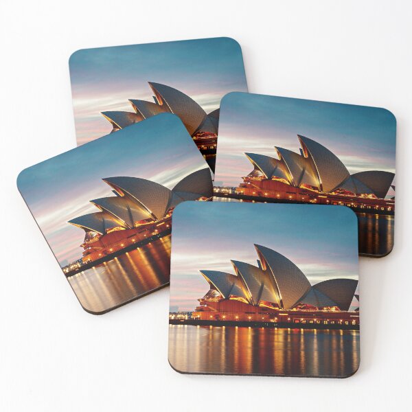 Artikelvorschau, Sydney Opera House Australien AU Sonnenuntergang entworfen und verkauft von Piper-Deals.