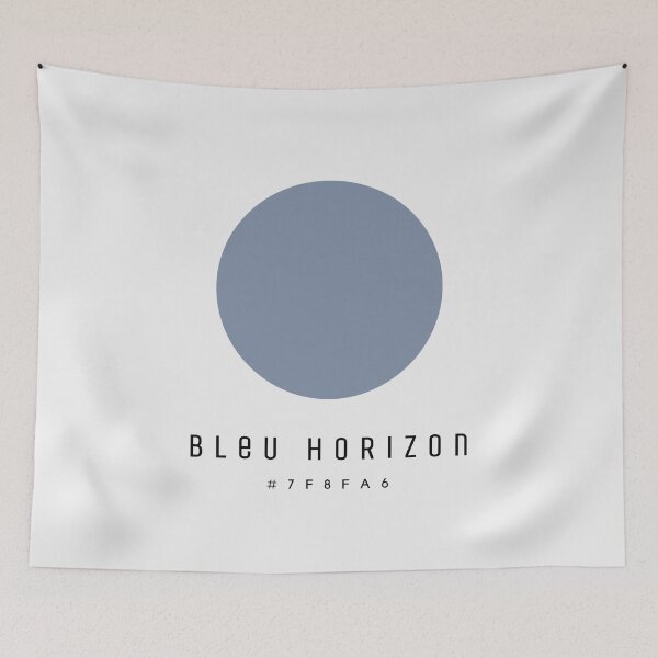 Item preview, Bleu Horizon #7F8FA6 designed and sold by Artisan-Gallery.