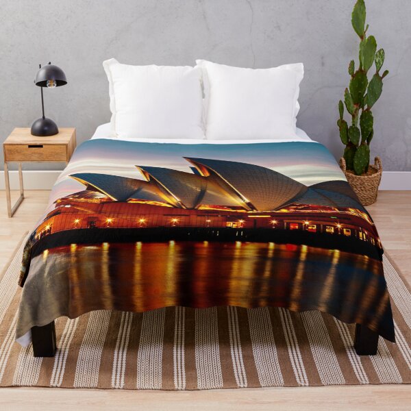 Item preview, Sydney Opera House Australia AU Sunset designed and sold by Piper-Deals.