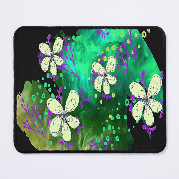 Item preview, Floral Abstract Fantasy, nr 7, Graphic Psychedelic Abstract Art, Inspired by Nature designed and sold by Adri Barnard.