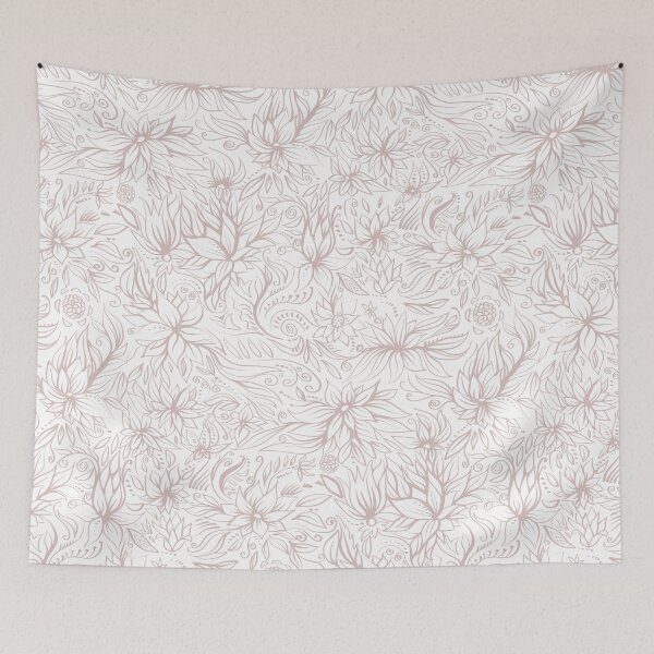 Item preview, Pastel pink decorative flowers designed and sold by Olga Lashko.