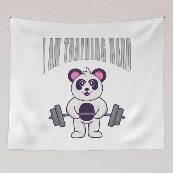 Item preview, I AM TRAINING HARD designed and sold by YACINE-MALIKI.