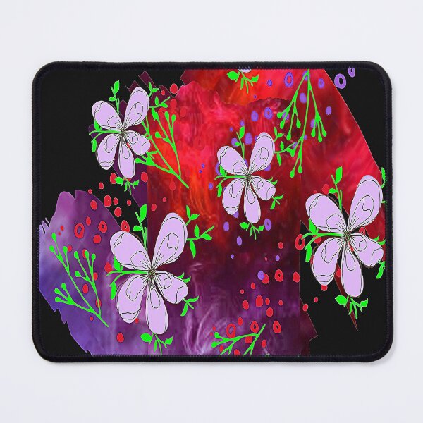 Item preview, Floral Abstract Fantasy, nr 2, Graphic Psychedelic Abstract Art, Inspired by Nature designed and sold by Adri Barnard.