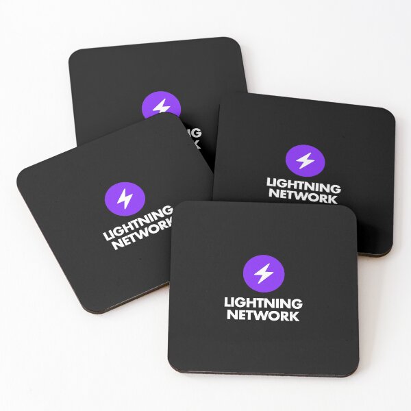 Item preview, Lightning Network (Bitcoin / Lightning Blue & White) Version 2 designed and sold by NautilusMare.