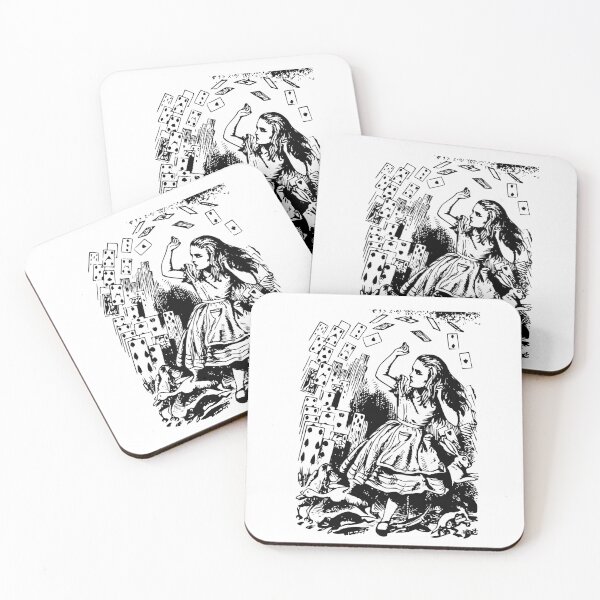 Item preview, Alice among the cards designed and sold by Marilyn Ratnadevi Evans.