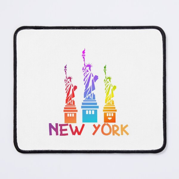 Item preview, STATUE OF LIBERTY AND NEW YORK IN GRADIENT COLORS-ADDICTED TO NEW YORK designed and sold by samArtline.