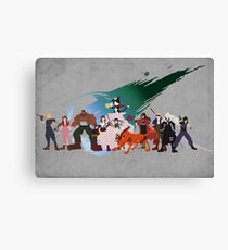 Final Fantasy VII Characters Canvas Print