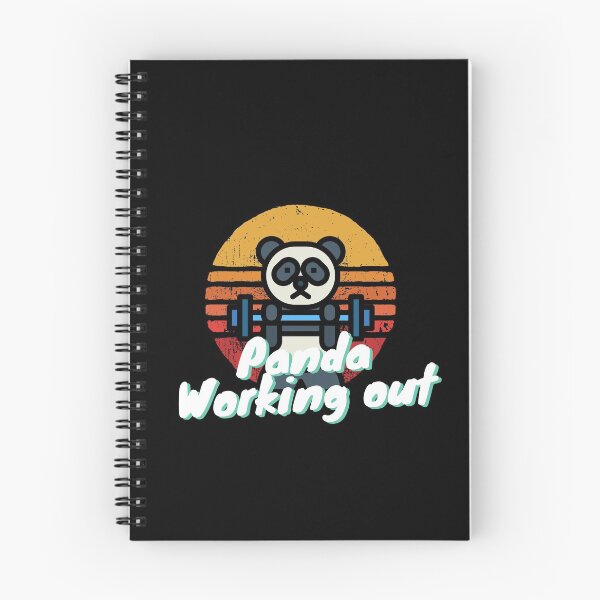 Item preview, Panda working out designed and sold by Printdude.