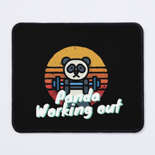 Item preview, Panda working out designed and sold by Printdude.