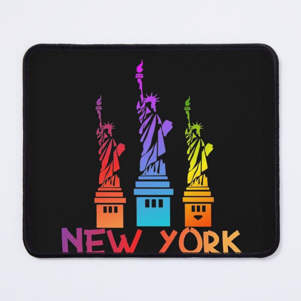 Item preview, STATUE OF LIBERTY AND NEW YORK IN GRADIENT SHADES - Addicted to NEW YORK designed and sold by samArtline.