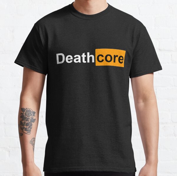 Deathcore Horny PARODY Logo Classic T-Shirt