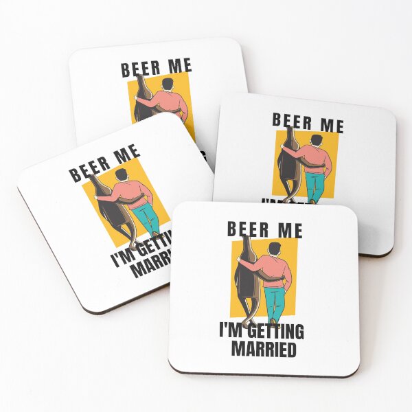 Item preview, Beer me I'm getting married designed and sold by Cattigal.