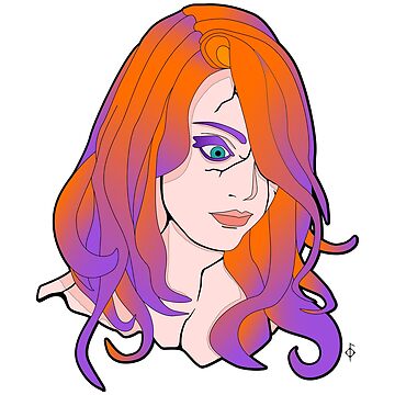 Vorschaubild zum Design Emma Stone Portrait von JonathanJohnson
