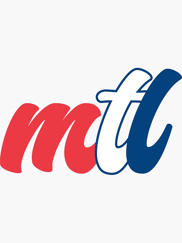 Montréal Canadiens City Edition Logo (Expos) | Sticker
