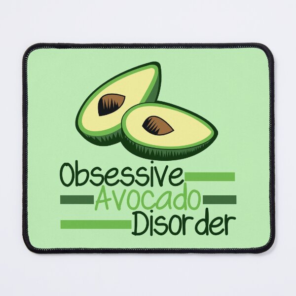 Item preview, Funny Obsessive Avocado Disorder designed and sold by Epic Love Designs.
