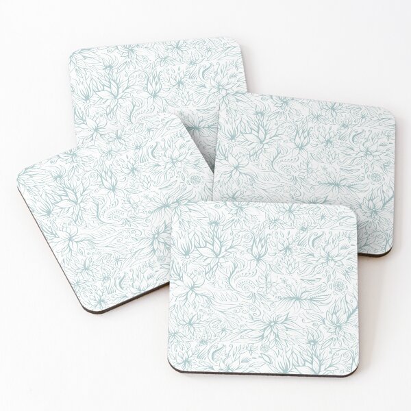 Item preview, Flores decorativas azul menta designed and sold by Olga Lashko.