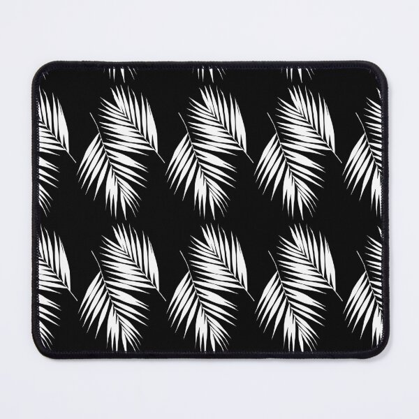 Item preview, Palm Leaves Pattern #9 #White #Black #decor #art designed and sold by Anita's & Bella's Art.