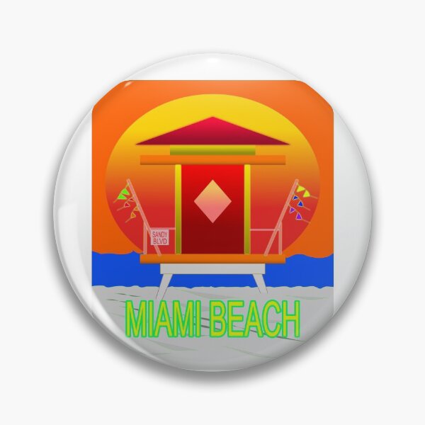 Item preview, Visit Miami Beach designed and sold by EdwardMonet.