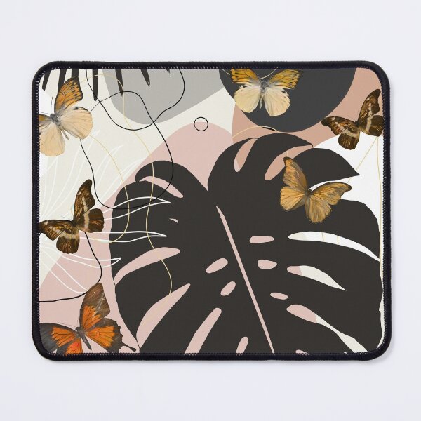 Item preview, Minimal Monstera Butterfly Palm Finesse #1 #tropical #decor #art designed and sold by Anita's & Bella's Art.