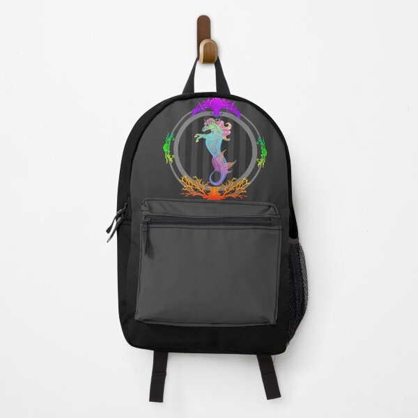 Item preview, Framed Sea Unicorn (neon) designed and sold by Miss Lunaria.