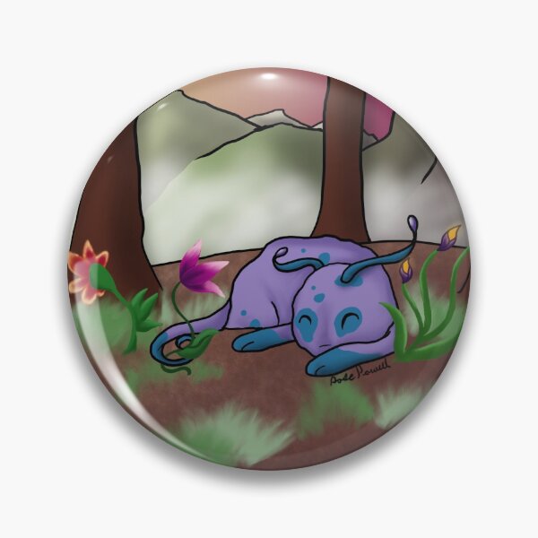 Item preview, Sleeping alien with flowers designed and sold by BerryShyKittens.