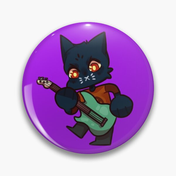 Item preview, Night in the Woods Mae Playing Bass Guitar designed and sold by eddynyan.